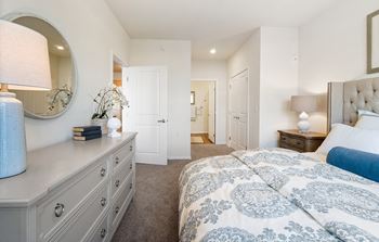 Bedroom with closet